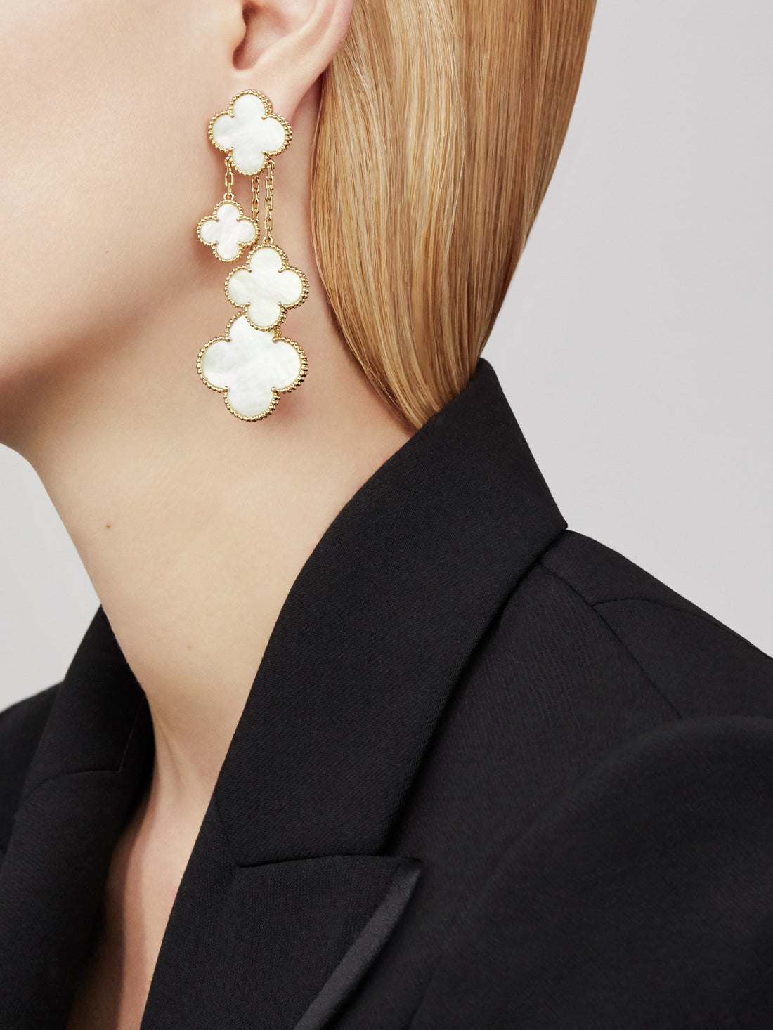 18k Magic Alhambra Four Motifs Earrings
