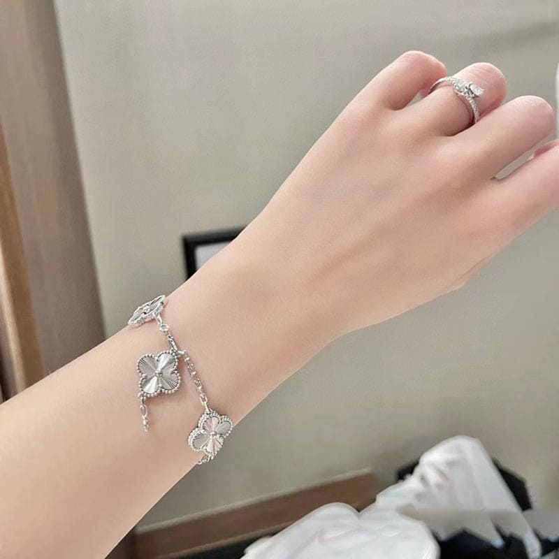 Magasinpep Vintage Alhambra Five Motifs Clover Bracelet
