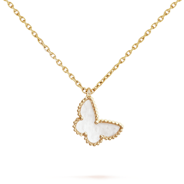 18K Sweet Alhambra Butterfly Necklace