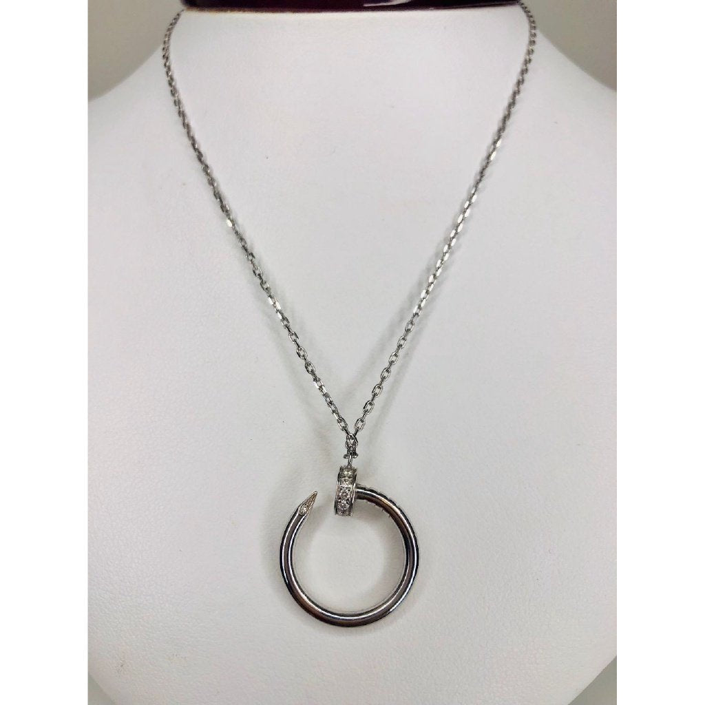 Magasinpep Juste Necklace Silver