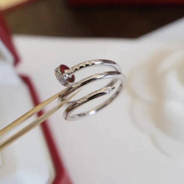 Magasinpep Juste Ring 1.8mm Silver Double Row