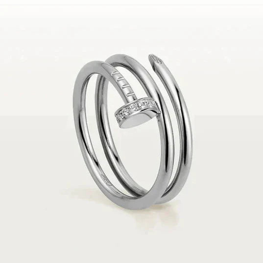 Magasinpep Juste Ring 1.8mm Silver Double Row
